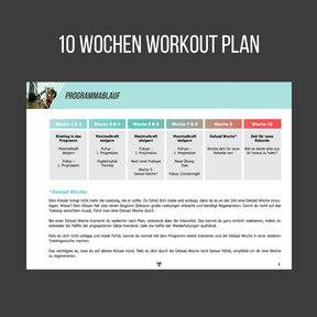 Pull-up Training Plan: The path to your first pull-up in 10 weeks [English PDF]